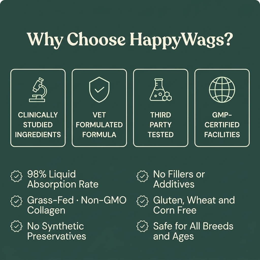 HappyWags Liquid Collagen For Cats